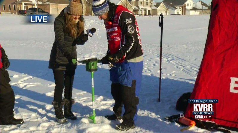 Ice fishing game in United Kigdom